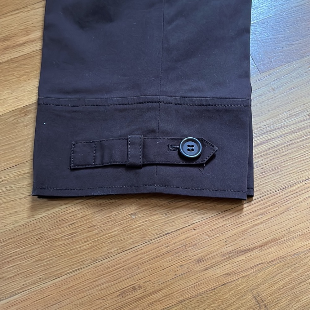 Ann Taylor Loft brown petite capris - Picture 5 of 6